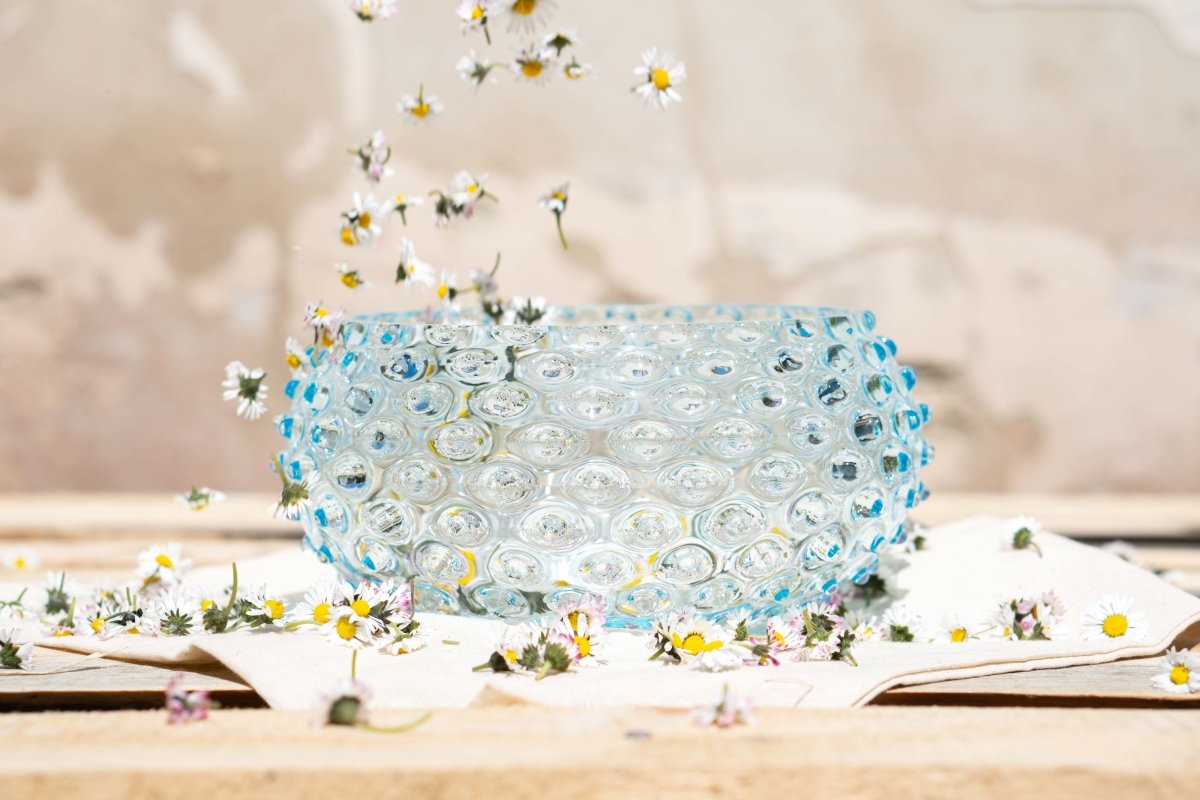 Underlay Azure Hobnail Bowl - KLIMCHI