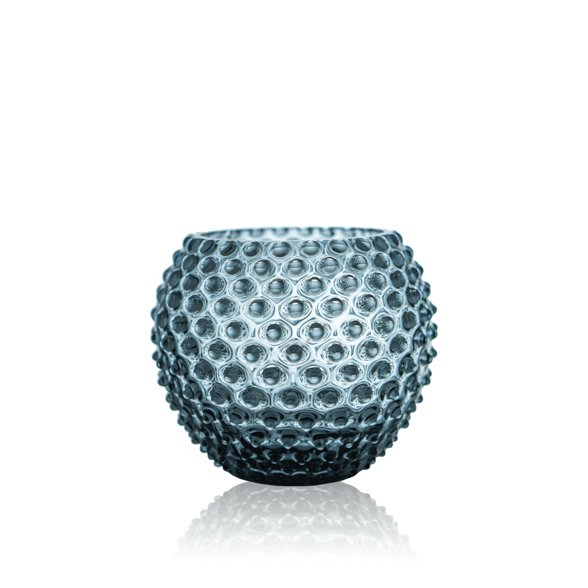 Misty Blue Hobnail Vase - KLIMCHI