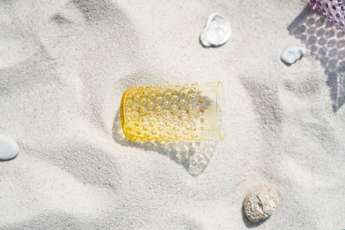 Citrine Hobnail Tumblers - KLIMCHI