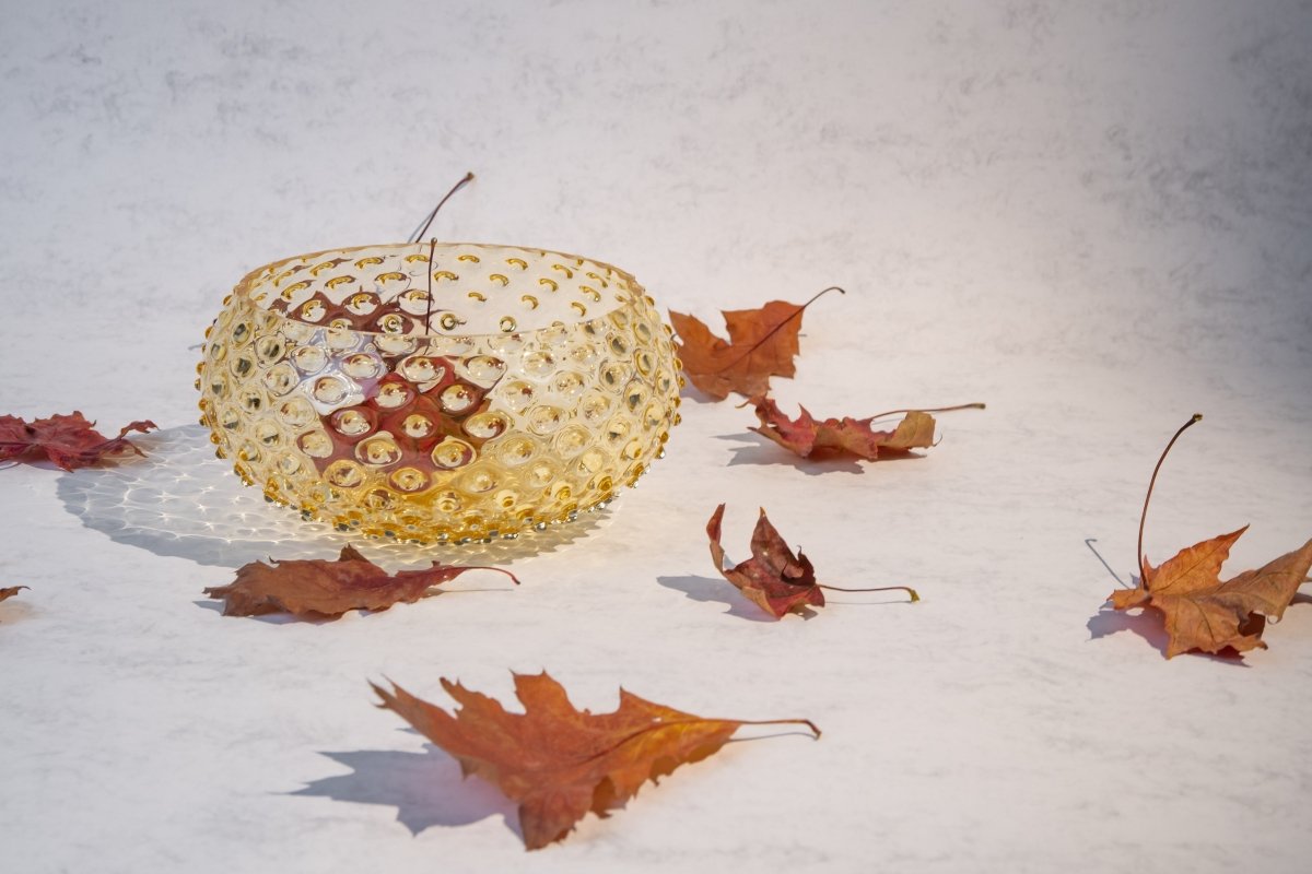 Citrine Hobnail Bowl - KLIMCHI