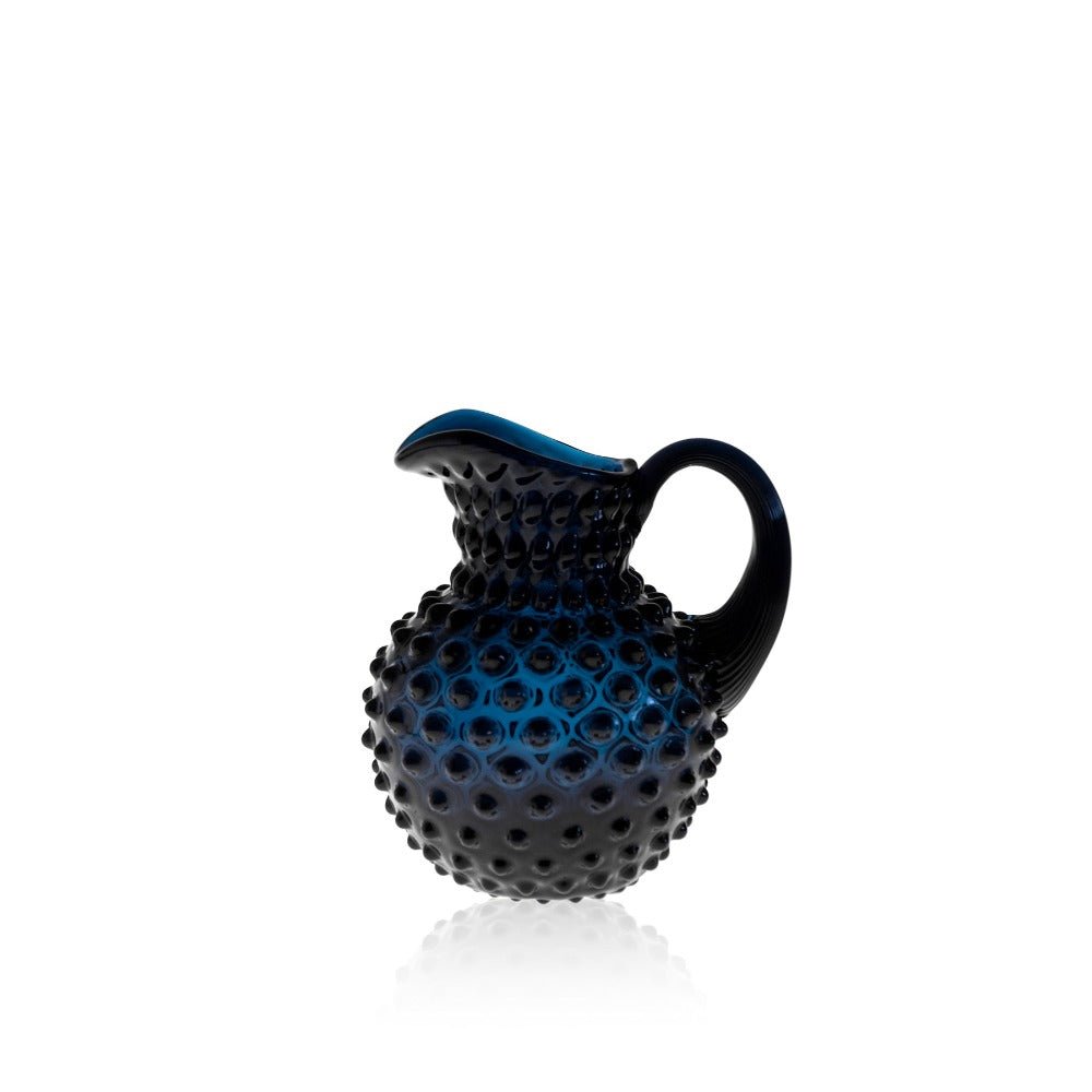 Royal Blue Hobnail Jug Small - KLIMCHI